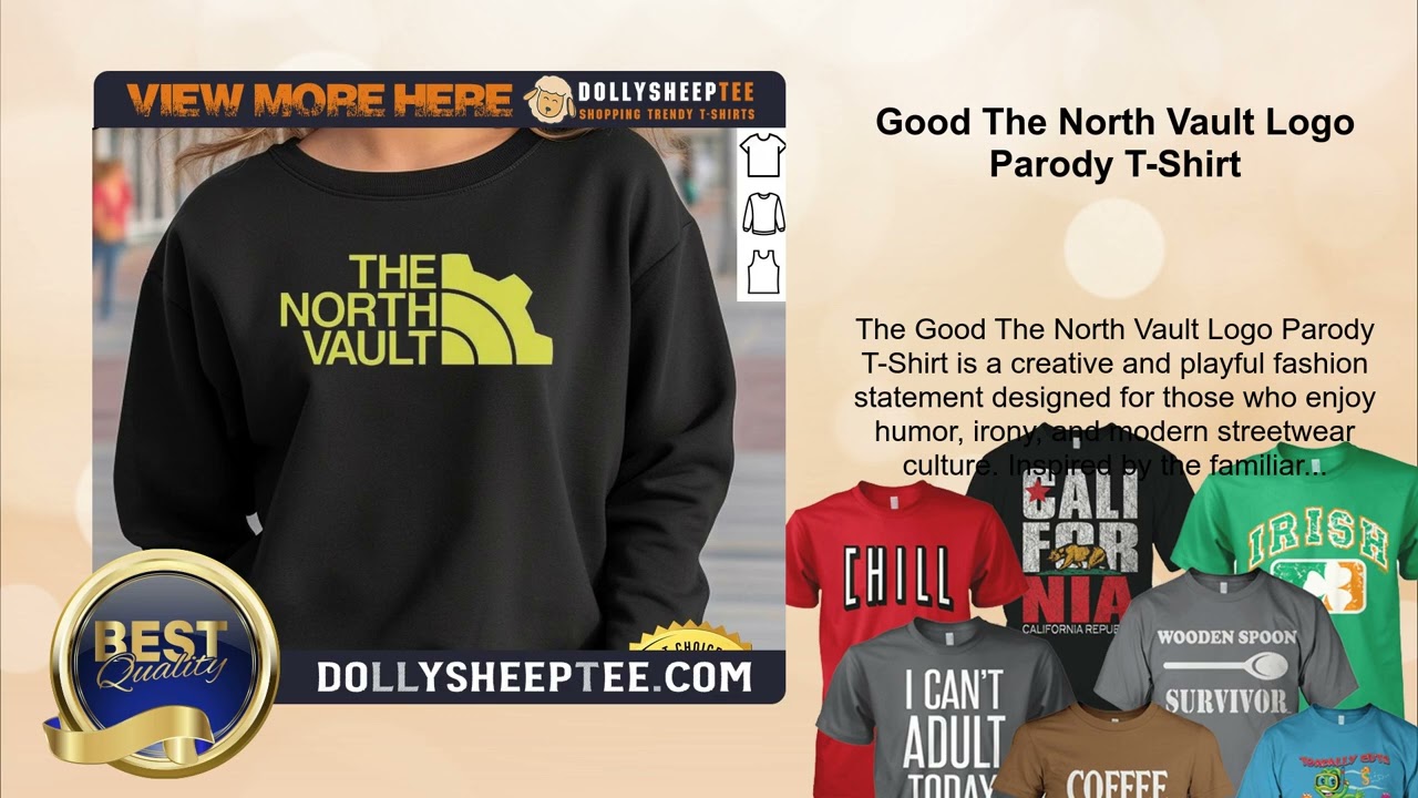 Good The North Vault Logo Parody T-Shirt