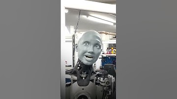 AI Humanoid Robot was Surprised by its Reflection in the Mirror. 🤯