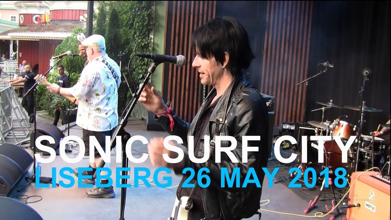 Sonic Surf City at Liseberg 26 May 2018