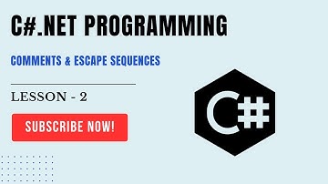 C# Tutorial [#2] | C# Comments & Escape Sequences| #ITHW