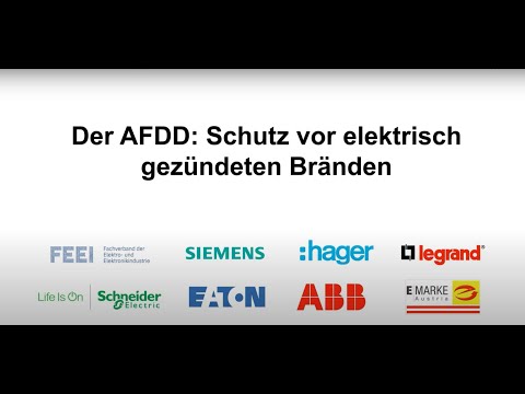 Der AFDD: Schutz vor elektrisch gezündeten Bränden