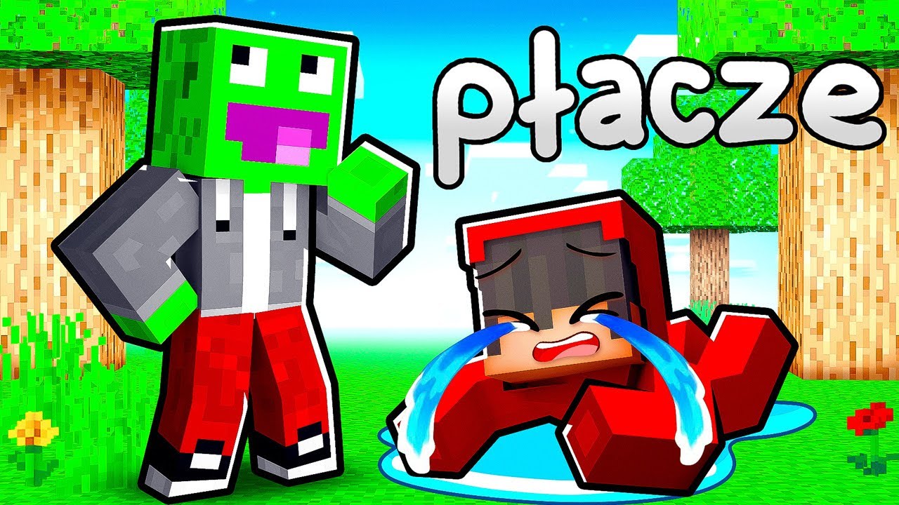 LEON PŁACZE w Minecraft! 😭😭