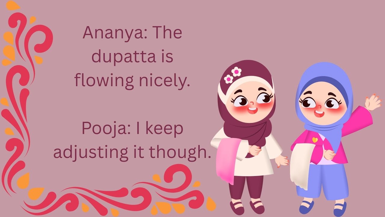 English conversation between two girl friends while walking | English Speaking Practice