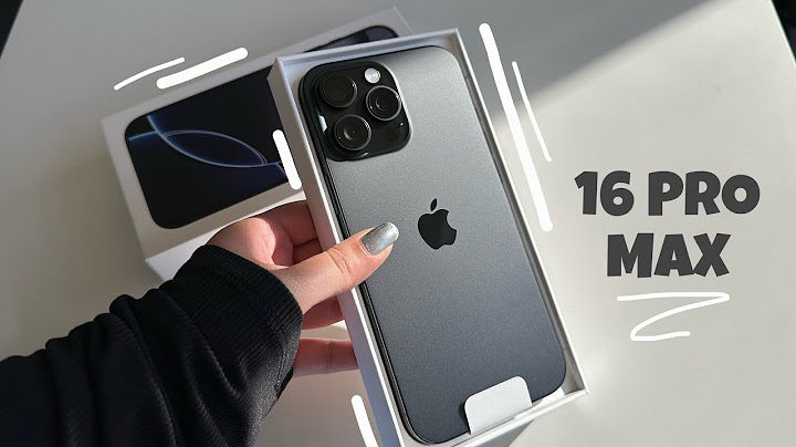 iphone 16 pro max unboxing | asmr | black titanium