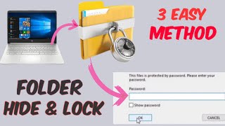 How to lock folder in Windows 11/10/8 | PC/Laptop me Folder Lock kaise karen [3 Easy method] screenshot 3