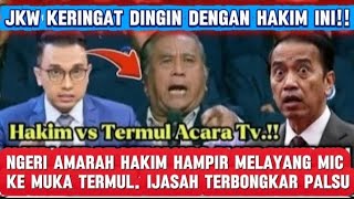 NGERI🔥‼️DEBAT PANAS HAKIM VS TERMUL. MIC HAMPIR MELAYANG DI MUKA TERMUL DI BUAT HAKIM INI!?