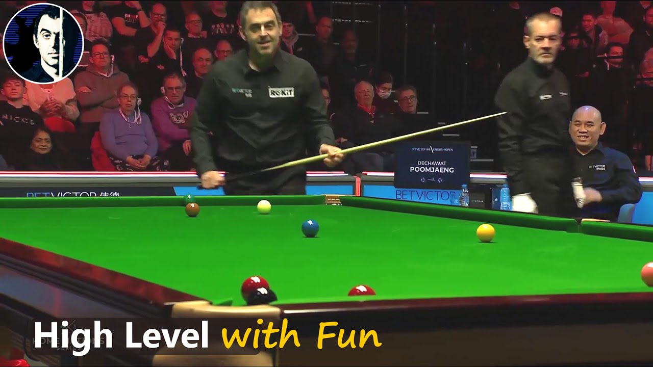 Ronnie OSullivan and Dechawat Poomjaeng play together like old friends 2022 English Open R2