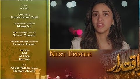 Iqtidar Episode 36 Full Episode Today 17th January 2025 iqtidar