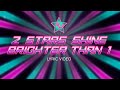 2 Stars Shine Brighter Than 1 LYRIC VIDEO | Nova Jones Official