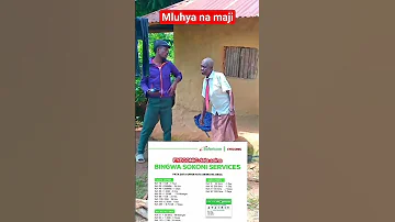 Maji Ni Ya Kukunywa Na Kuosha Vyombo 