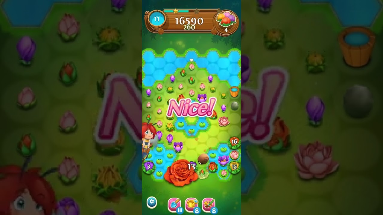블라썸블라스트사가 Blossom Blast Saga Level 4092