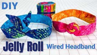 How to Make a Headband with Wire   Jelly Roll Easy DIY Sew to Sell Hairband