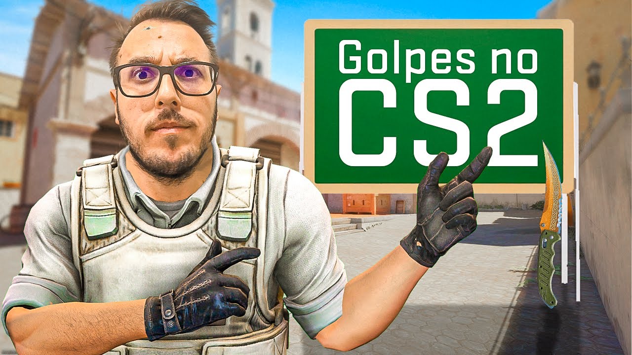 COMO NAO PERDER AS SUAS SKINS de CS2! CONHEÇA TODOS OS GOLPES DO MERCADO