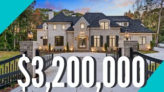 $3,200,000 Luxury Home Atlanta GA in Buckhead | 10,000sqft