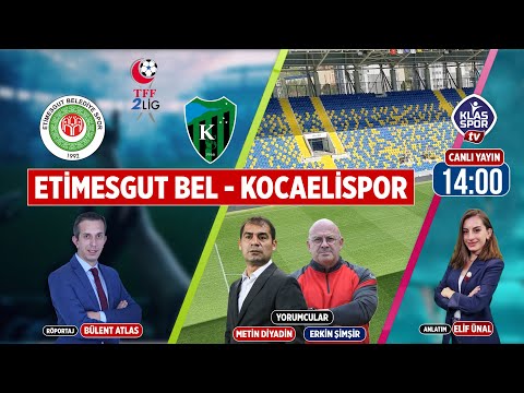 Etimesgut Belediyespor - Kocaelispor (CANLI) ᴴᴰ