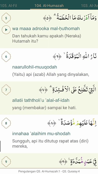 6 manfaat membaca surat Al-Humazah di antaranya bisa bertemu dengan Rasulullah