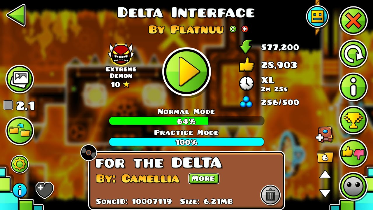 🔴🎥 STREAM #1 || DELTA INTERFACE [88%] || UPCOMING EXTREME DEMON #46 ...