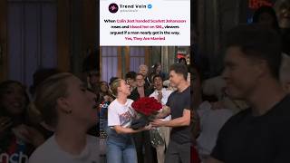 Colin Jost Kisses Scarlett Johansson on SNL #ColinJost