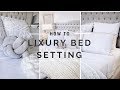 HOW TO MAKE YOUR BED LOOK LUXURIOUS AND STYLISH EASY | SPRING CLEANING