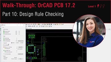 How to Perform a Design Rule Check in OrCAD PCB 17.2