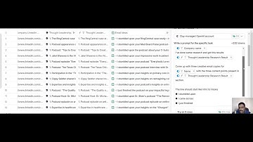 How to Use Clay for Writing Personalized Email Copy with Subject Lines | Clay | Email Marketing