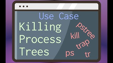 Killing every process started by a Bash script? - featuring trap, ps, pstree, kill, and tr