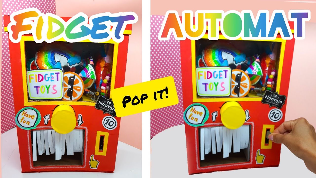 DIY Fidget Automat/ Tiktok compilation/ Fidget Toy/ Автомат для ...