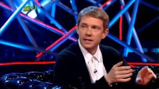 Martin Freeman does the best impression of Alan Carr