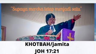 JAMITA/khotbah : Pdt Toho Sinaga S.Th.,M.I.Kom