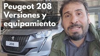 Peugeot 208: qué trae cada versión, precios y equipamiento