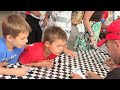 Séances de signatures et visite dans les puits  15 juillet 2012