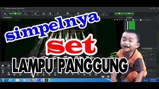 BEGINILAN CARA SETING LAMPU PANGGUNG ALA AP PRO LIGHT , MENGGUNAKAN REALIZZER