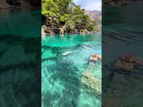 Burası Fethiye Göcek Koylarından Hamam Koyu #fethiye #trending #shorts #muğla