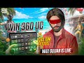 WIN 360 UC😈🔥 CUSTOM ROOM CHALLENGES 🔥 | MAX GUJJAR