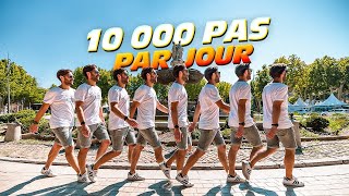 J'ai marché 10 000 PAS par JOUR pendant 30 jours : ce que j'ai appris