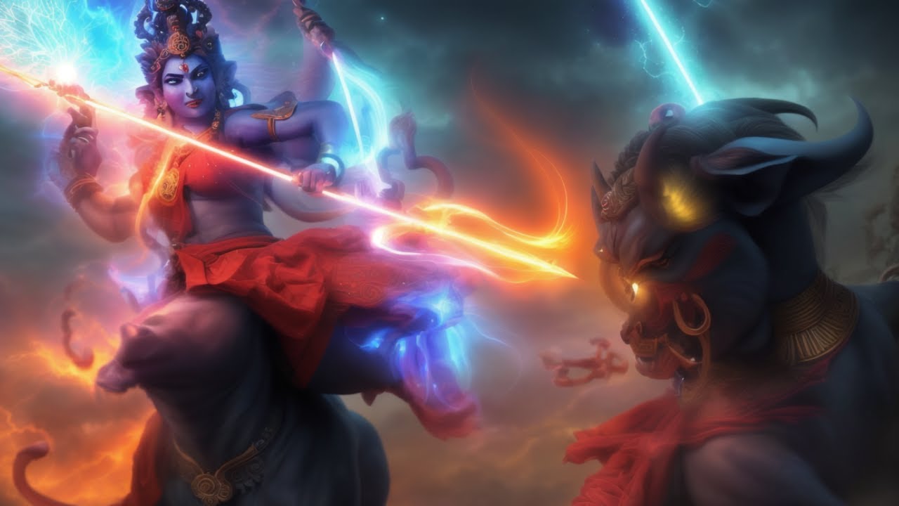 Indian Legends | Goddess Durga: The Invincible Warrior against Demons # ...