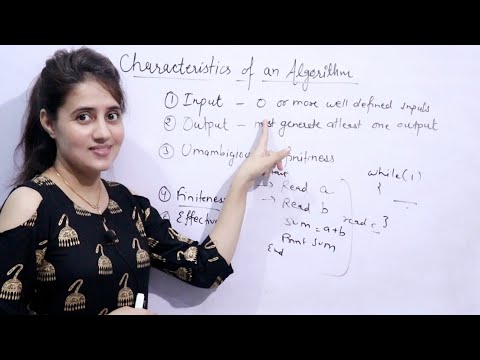 Characteristics of Algorithm | DAA Lectures