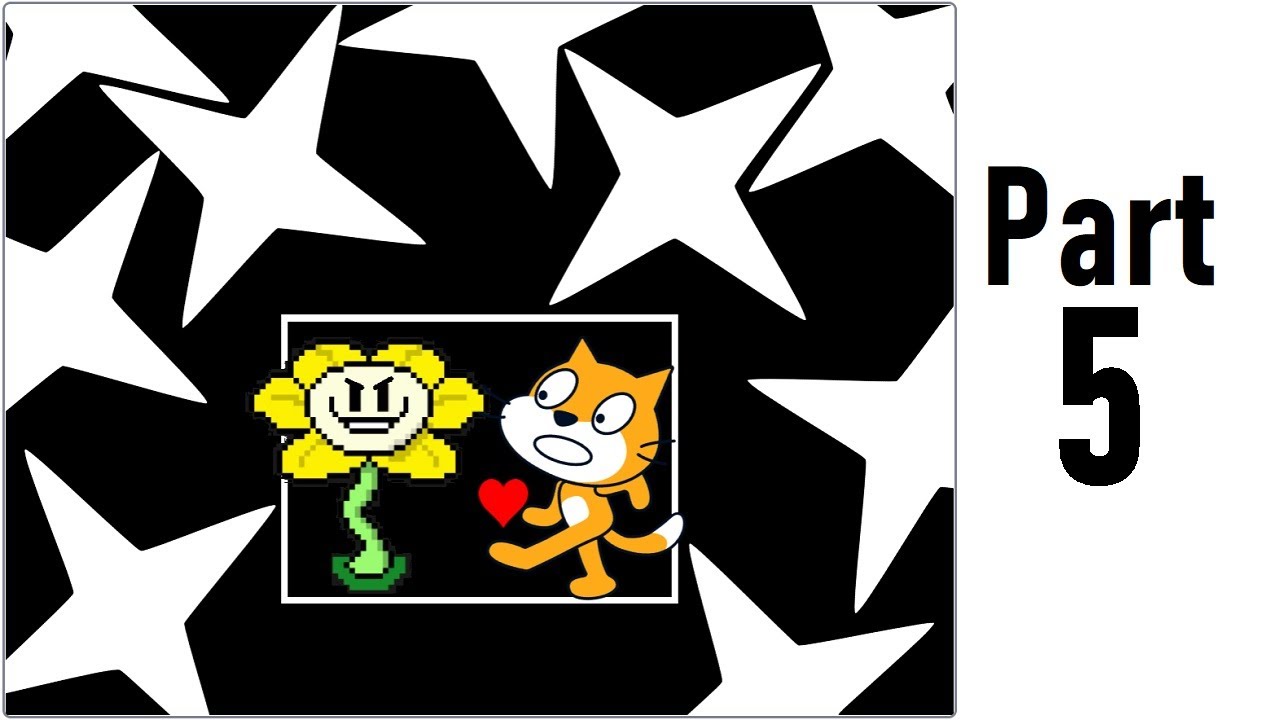 Make an Undertale Battle in Scratch (PART 5: Stars) 