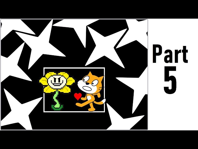 Make an Undertale Battle in Scratch (PART 2: Bones) 