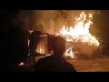 सुलतानपुर में अराजकतत्वों का कहर: चाय की दुकान-पान की गुमटी व स्कूटी में लगाया आग, जलकर राख