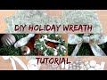VLOGMAS EP. 7 | DIY Holiday Wreath Tutorial | ShaniceAlisha .