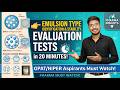 👉 Emulsion Evaluation Tests in 20 Minutes | GPAT/NIPER Aspirants Must Watch !