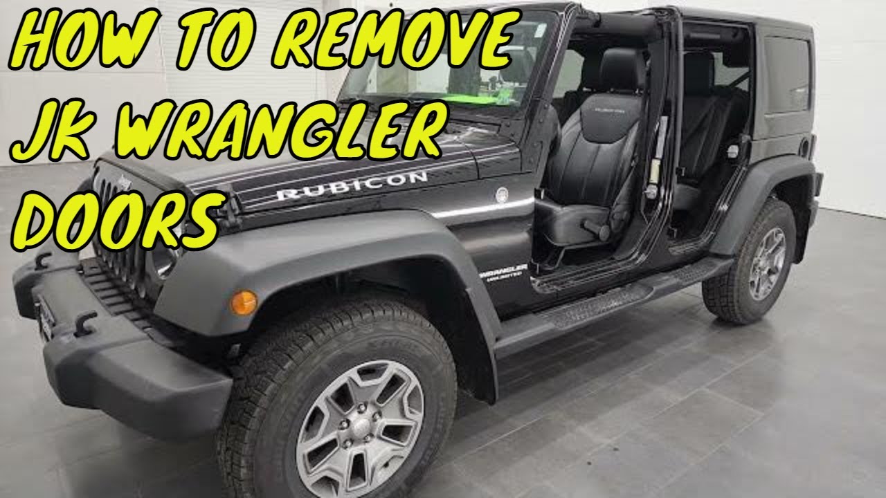 Actualizar 42+ imagen how to take doors off jeep wrangler jk