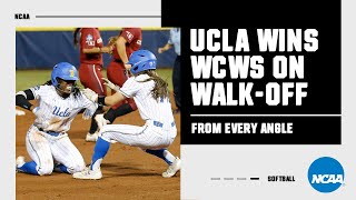UCLA's 2019 WCWS walk-off hit, from every possible angle