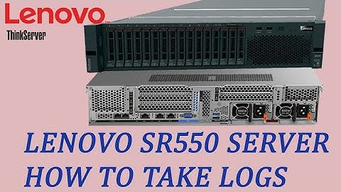 HOW TO TAKE LOGS THROUGH XCLARITY MODE | LENOVO SR550 | 7X04 | R.K AIO #Lenovo