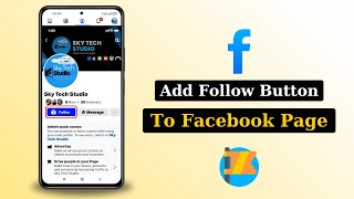 How To Add Follow Button On Facebook Page 2025 (Android & iOS)