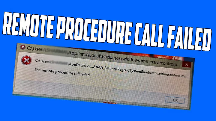 How to Fix "The Remote Procedure Call Failed" Problem in Windows [Solved]