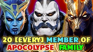 20 (Every) Frightening Members Of The Apocalypse Family  Explored In Detail!