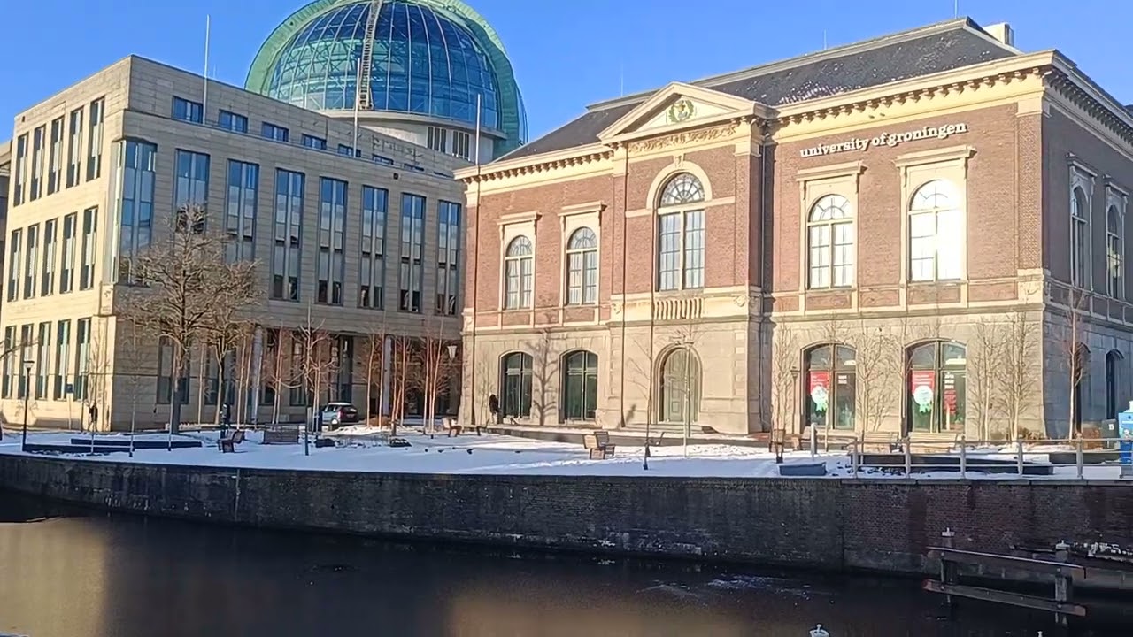 Snow in the Netherlands?! Winter in Leeuwarden 🇳🇱❄️