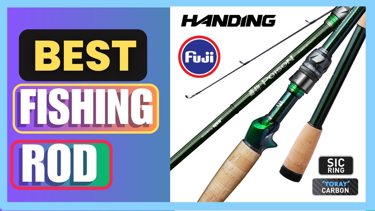 Best HANDING Poison FUJI® SIC Ring Guides Spinning Fishing Rod - YouTube